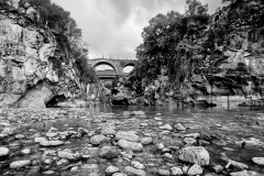 vista del simeto nei pressi del ponte della SS 120
